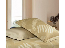 Постельное белье с простыней на резинке 160 Safro сатин премиум Евро сп / Sharmes