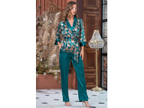 Костюм женский, жакет, топ и брюки 3786 Emerald / Mia-Amore
