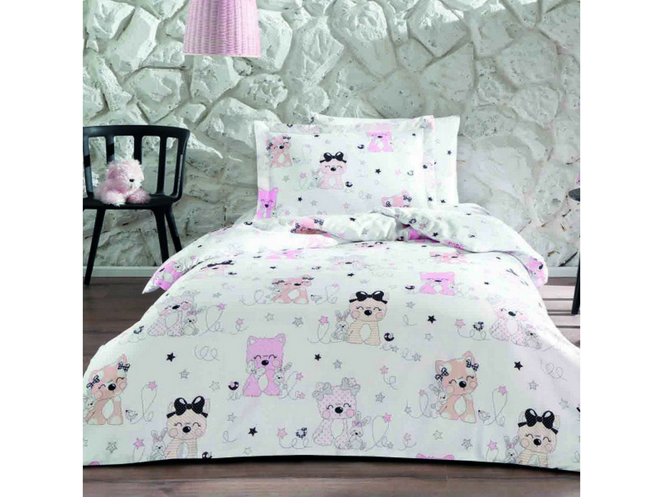 Постельное белье Sweet maltese сатин делюкс 1,5 сп / Tivolyo Home Постельное белье Sweet maltese сатин делюкс 1,5 сп / Tivolyo Home