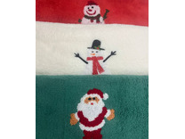 Полотенце 10041097 Санта и снеговик НГ микрофибра 35*75 / 7-я Полотенце 10041097 Санта и снеговик НГ микрофибра 35*75 / 7-я
