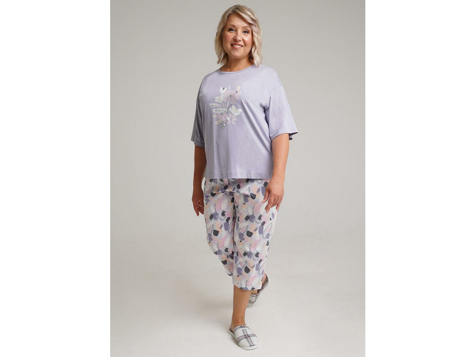 Костюм женский, футболка и капри LP13-1069 / Clever Костюм женский, футболка и капри LP13-1069 / Clever