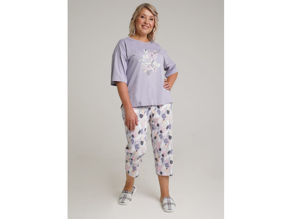 Костюм женский, футболка и капри LP13-1069 / Clever Костюм женский, футболка и капри LP13-1069 / Clever