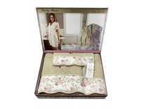 Набор полотенец Lady Roses в подарочной упаковке бамбук (32*50, 50*90, 70*140) / Maison Dor