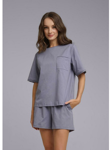 Костюм женский футболка и шорты LF24-200 + LSH24-200 / Clever