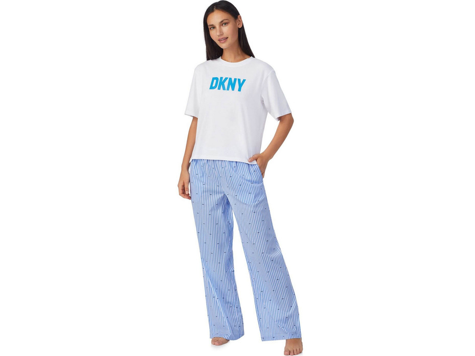 Костюм женский, футболка и брюки YI70008 weekend kickoff / DKNY