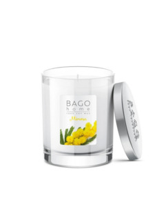 Мимоза BGH0217, Свеча в стеклянном стакане / Bago Home