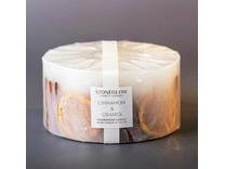 Корица и апельсины, Свеча ароматическая / StoneGlow