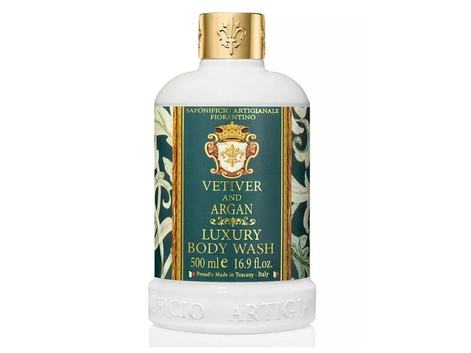 Гель для душа Vetiver and Argan с ароматом ветивера и аргана, 500 мл / Saponificio Artigianale Fiorentino