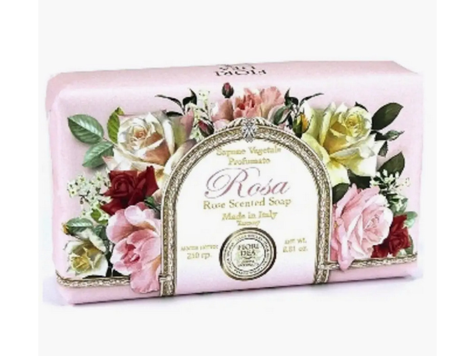 Мыло Garden rosa с ароматом садовой розы, 250 гр / Saponificio Artigianale Fiorentino