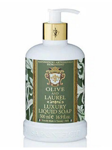 Жидкое мыло Olive and laurel с ароматом оливы и лаврового листа, 500 мл / Saponificio Artigianale Fiorentino