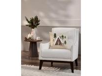 Наволочка декоративная Winter woods Домик в лесу полиэстер 45*45 / Arya