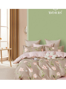 Постельное белье 0233 полисатин Евро сп / Boris