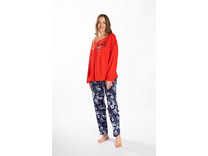 Пижама женская, лонгслив и брюки 104168 5100 Пейсли / Vienetta