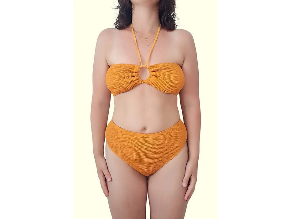 Трусы купальные женские Braguita alta Оранжевый / Calamoon