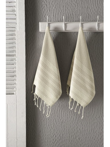 Набор полотенец Diamond хлопковые 38*68 (2 шт) / Arya Набор полотенец Diamond хлопковые 38*68 (2 шт) / Arya