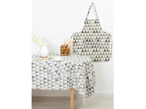 Фартук 3580548 Треугольники рогожка 70*60 / Доляна