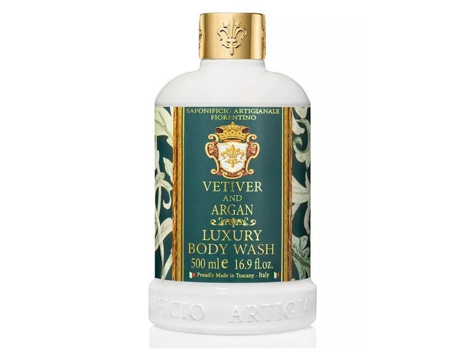 Гель для душа Vetiver and Argan с ароматом ветивера и аргана, 500 мл / Saponificio Artigianale Fiorentino Гель для душа Vetiver and Argan с ароматом ветивера и аргана, 500 мл / Saponificio Artigianale Fiorentino