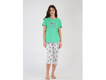 Пижама женская, футболка и капри 212025 6105 / Vienetta Пижама женская, футболка и капри 212025 6105 / Vienetta