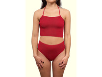 Трусы купальные женские Braguita alta Красный / Calamoon