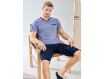 Пижама мужская, футболка и шорты 9365 / Svman Пижама мужская, футболка и шорты 9365 / Svman