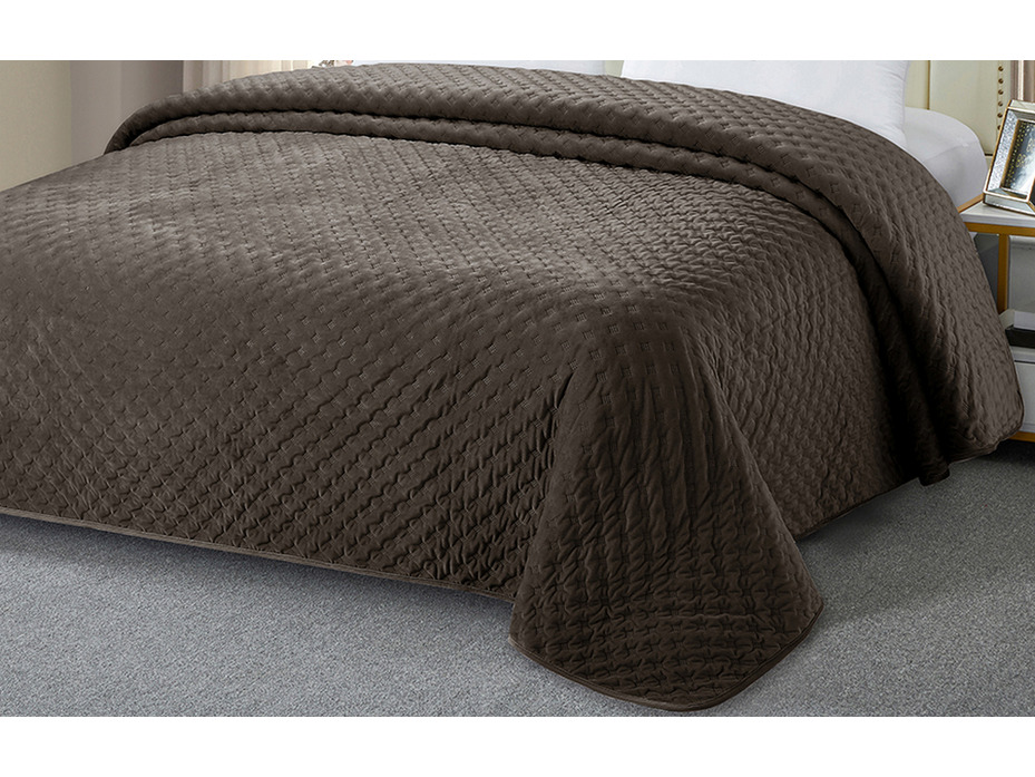 Покрывало Romance Cl Tv велюровое 220*240 / ТД Текстиль