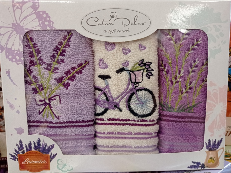 Набор полотенец Gursan cotton delux махровые (30*50, 3 шт) / Activ Набор полотенец Gursan cotton delux махровые (30*50, 3 шт) / Activ