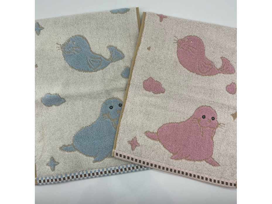 Полотенце 1902040 Тюлень махровое 25*50 / 7-я Полотенце 1902040 Тюлень махровое 25*50 / 7-я