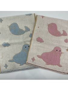 Полотенце 1902040 Тюлень махровое 25*50 / 7-я Полотенце 1902040 Тюлень махровое 25*50 / 7-я