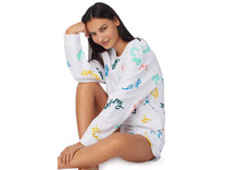 Костюм женский, лонгслив и шорты YI90002 Seasonal shift / DKNY