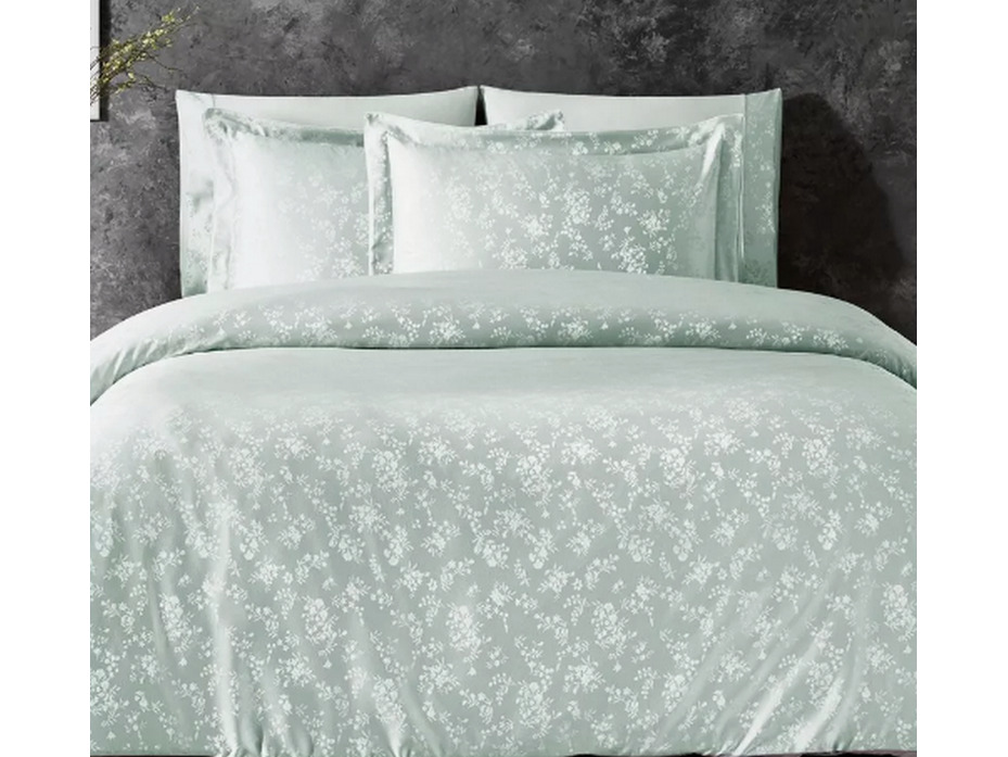 Постельное белье Clarinda сатин жаккард Евро сп / Tivolyo Home