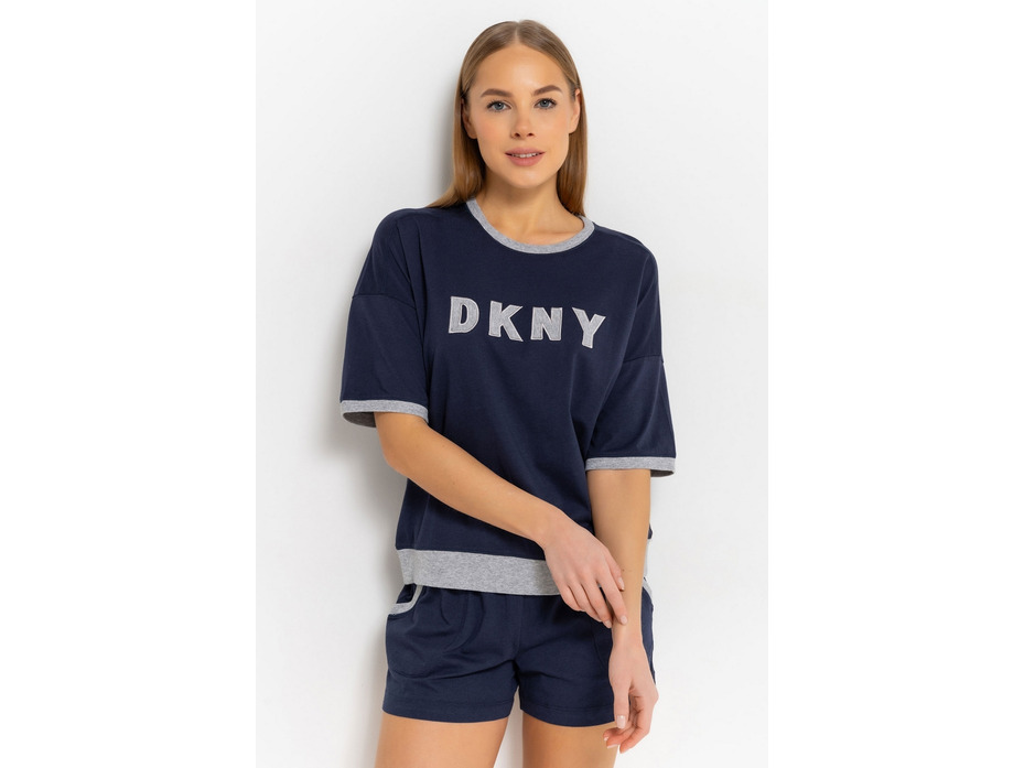 Костюм женский, футболка и шорты YI3919259 New Signature / DKNY