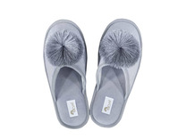 Тапочки с помпоном женские закрытые Riana / Arya Тапочки с помпоном женские закрытые Riana / Arya