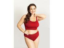 Трусы купальные женские Braguita alta Красный / Calamoon