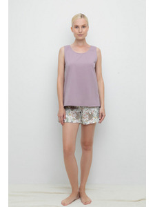 Пижама женская, майка и шорты E 20117 / Very Neat
