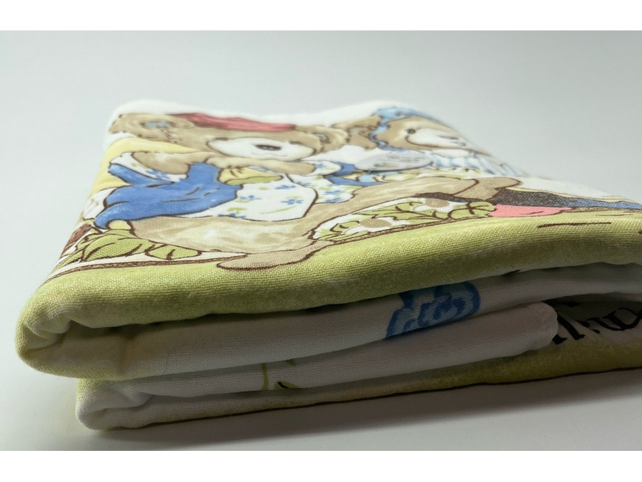 Плед ZH 049 Bear a family махровый 110*110 / 7-я Плед ZH 049 Bear a family махровый 110*110 / 7-я