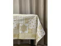 Скатерть Shivery gold Хрупкое золото 160*220 / Tia