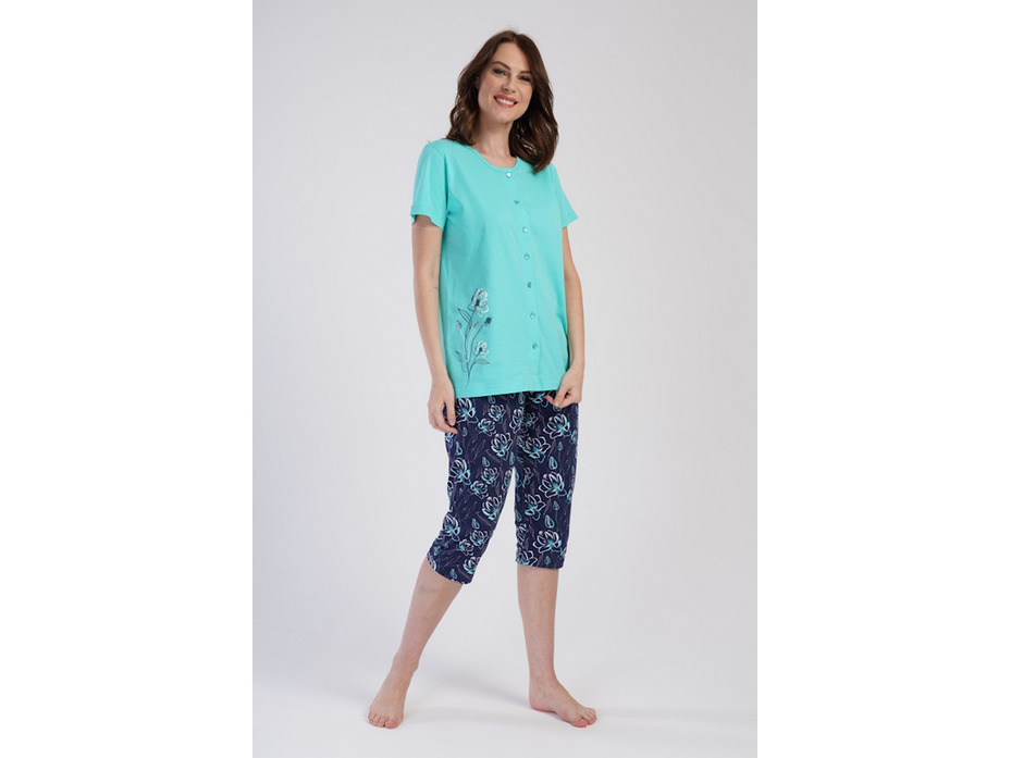 Пижама женская, рубашка и капри 311314 4868 Shine / Vienetta Пижама женская, рубашка и капри 311314 4868 Shine / Vienetta
