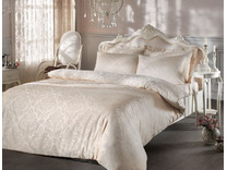 Постельное белье Bambura сатин жаккард Евро сп / Тivolyo Home