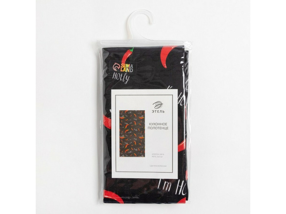 Полотенце 6988416 Pepper репс 40*73 / Этель Полотенце 6988416 Pepper репс 40*73 / Этель