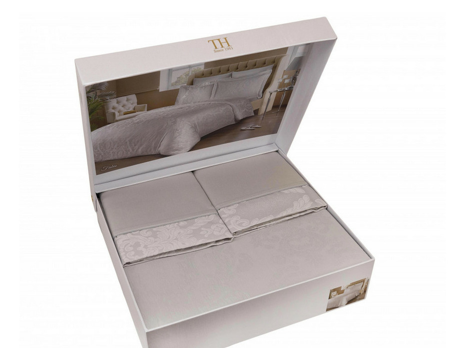 Постельное белье Fabio жаккард Евро сп / Тivolyo Home