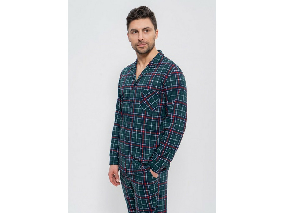 Пижама мужская, рубашка и брюки 980 / Cleo