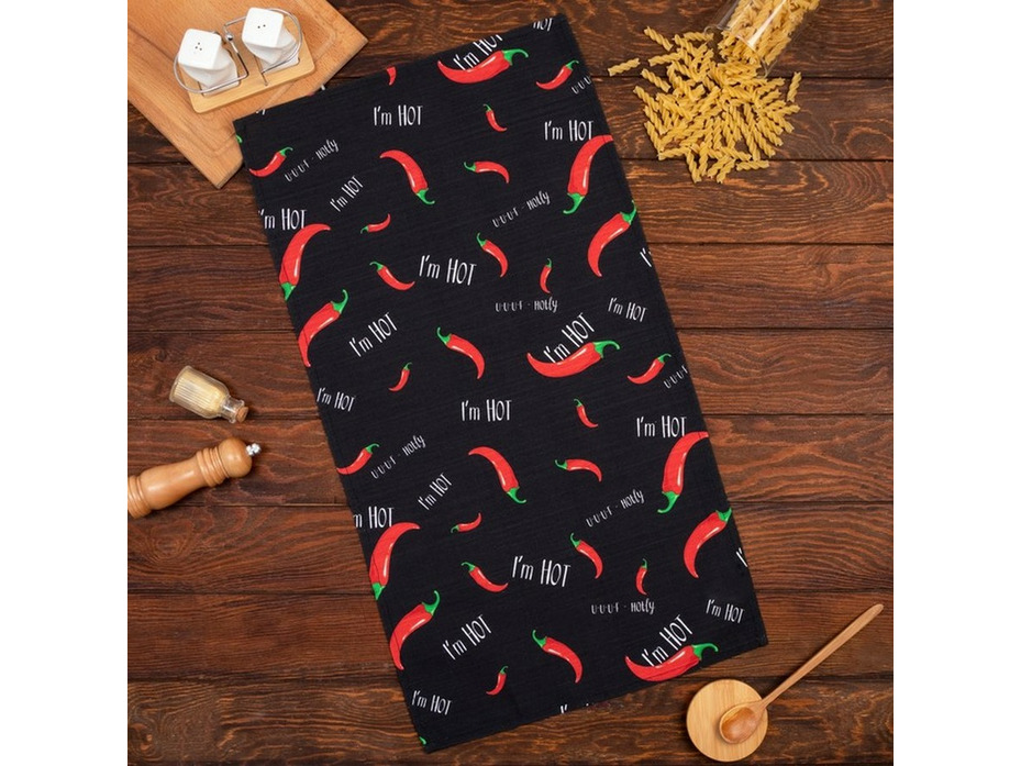 Полотенце 6988416 Pepper репс 40*73 / Этель Полотенце 6988416 Pepper репс 40*73 / Этель