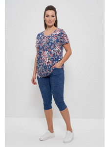 Костюм женский, блуза и капри 744 / Cleo