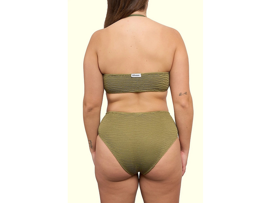 Трусы купальные женские Braguita alta Фисташковый / Calamoon Трусы купальные женские Braguita alta Фисташковый / Calamoon