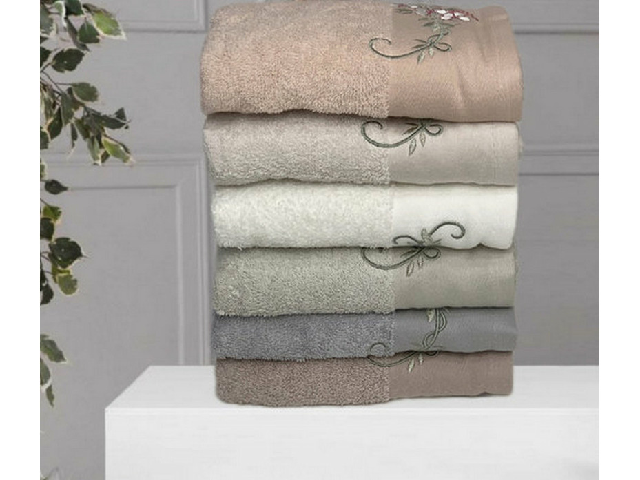 Полотенце H 7001 Elit Emotion махровое 70*140 / Karven