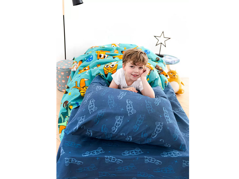 Постельное белье 10262 (17) Лекс и Триша бязь 1,5 сп / Василиса