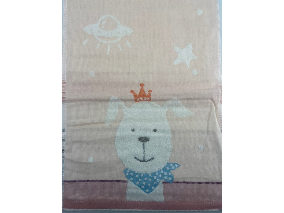 Полотенце 6502215 Щенок платок на шее махровое 25*50 / 7-я Полотенце 6502215 Щенок платок на шее махровое 25*50 / 7-я