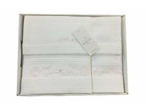 Набор полотенец Brise ape вафельные (40*60, 60*110, 110*160) / Maison Dor