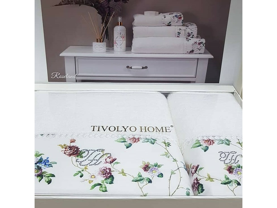 Набор полотенец Roseland махровые 50*100, 75*150 / Tivolyo Home