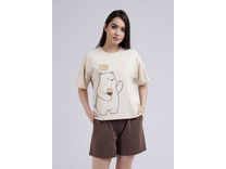 Шорты женские LP14-1114 H Мокко / Clever Шорты женские LP14-1114 H Мокко / Clever